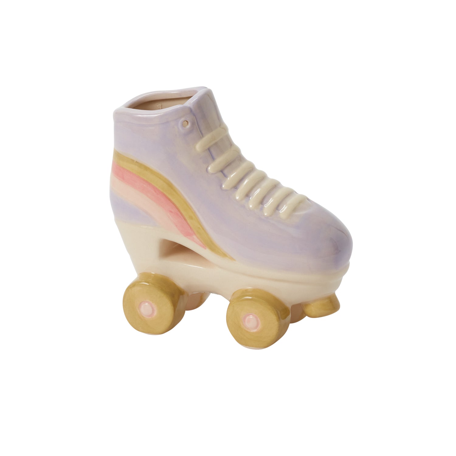 Rollerskate Planter Set of 2 By Accent Decor | Planters, Troughs & Cachepots | Modishstore - 2