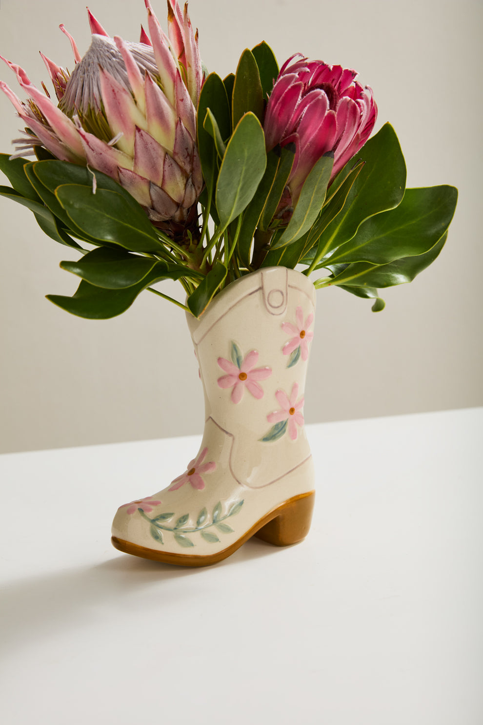 Cowgirl Vase Set of 4 By Accent Decor | Vases | Modishstore - 4