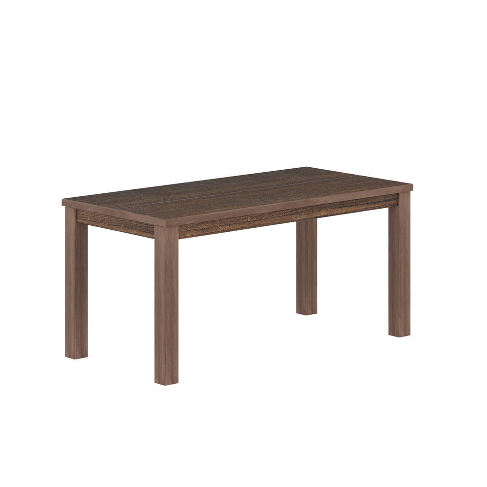Espresso Solid Wood Dining Table By Homeroots | Dining Tables | Modishstore - 3