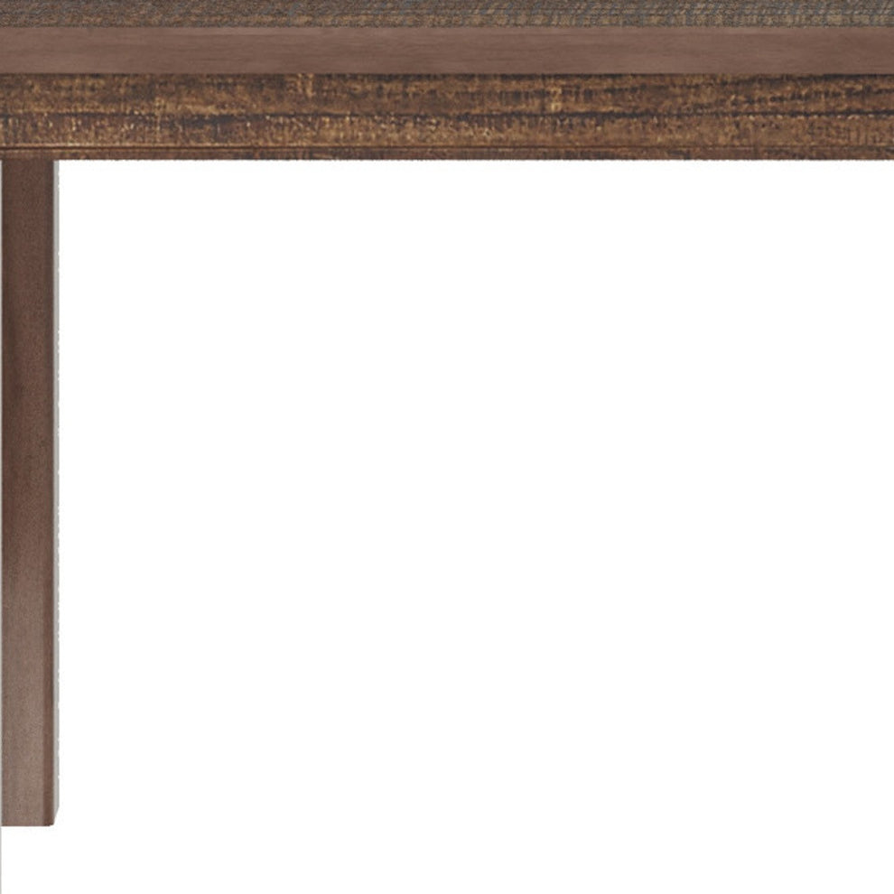 Espresso Solid Wood Dining Table By Homeroots | Dining Tables | Modishstore - 6