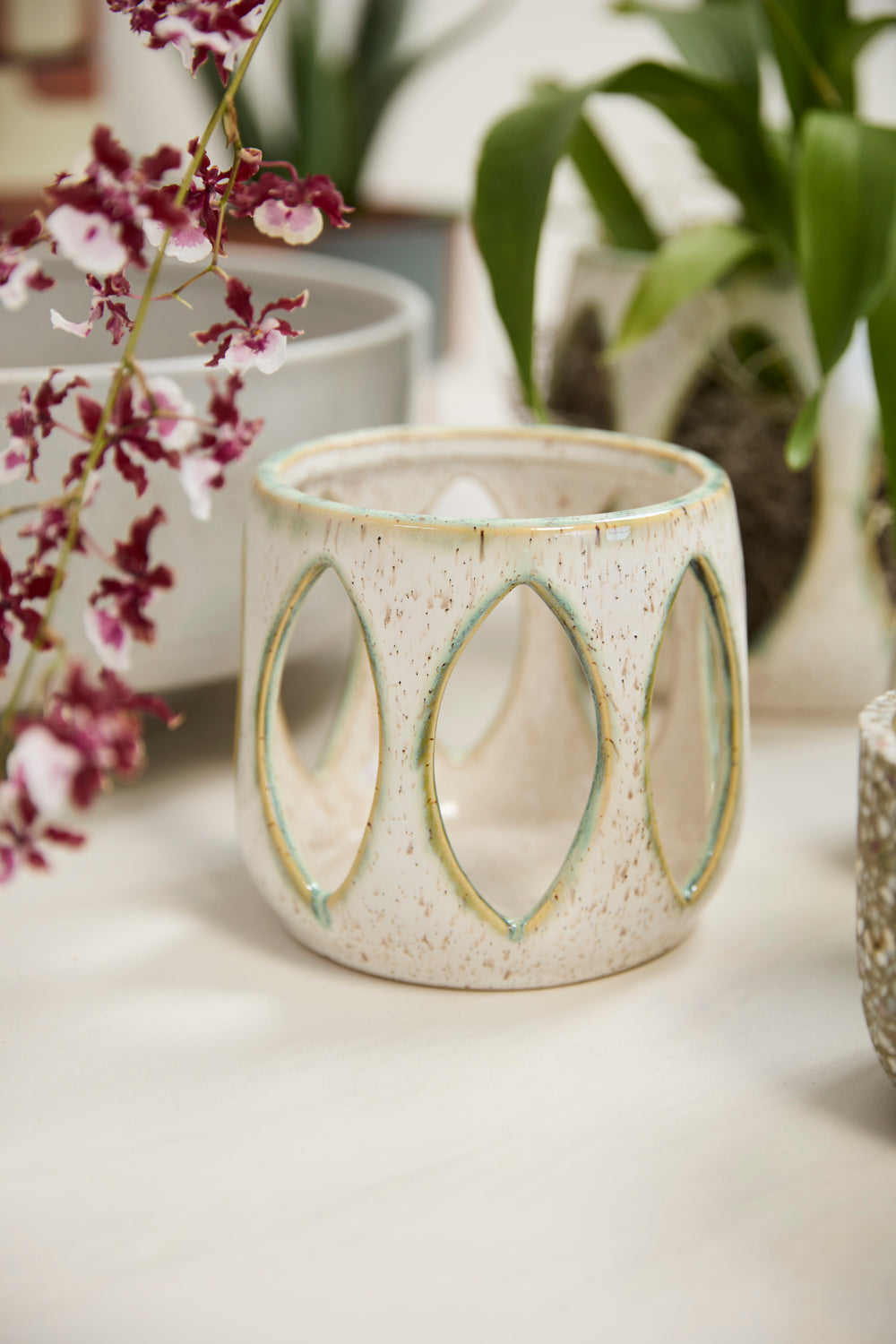 Minka Orchid Pot Set of 2 By Accent Decor | Planters, Troughs & Cachepots | Modishstore - 9