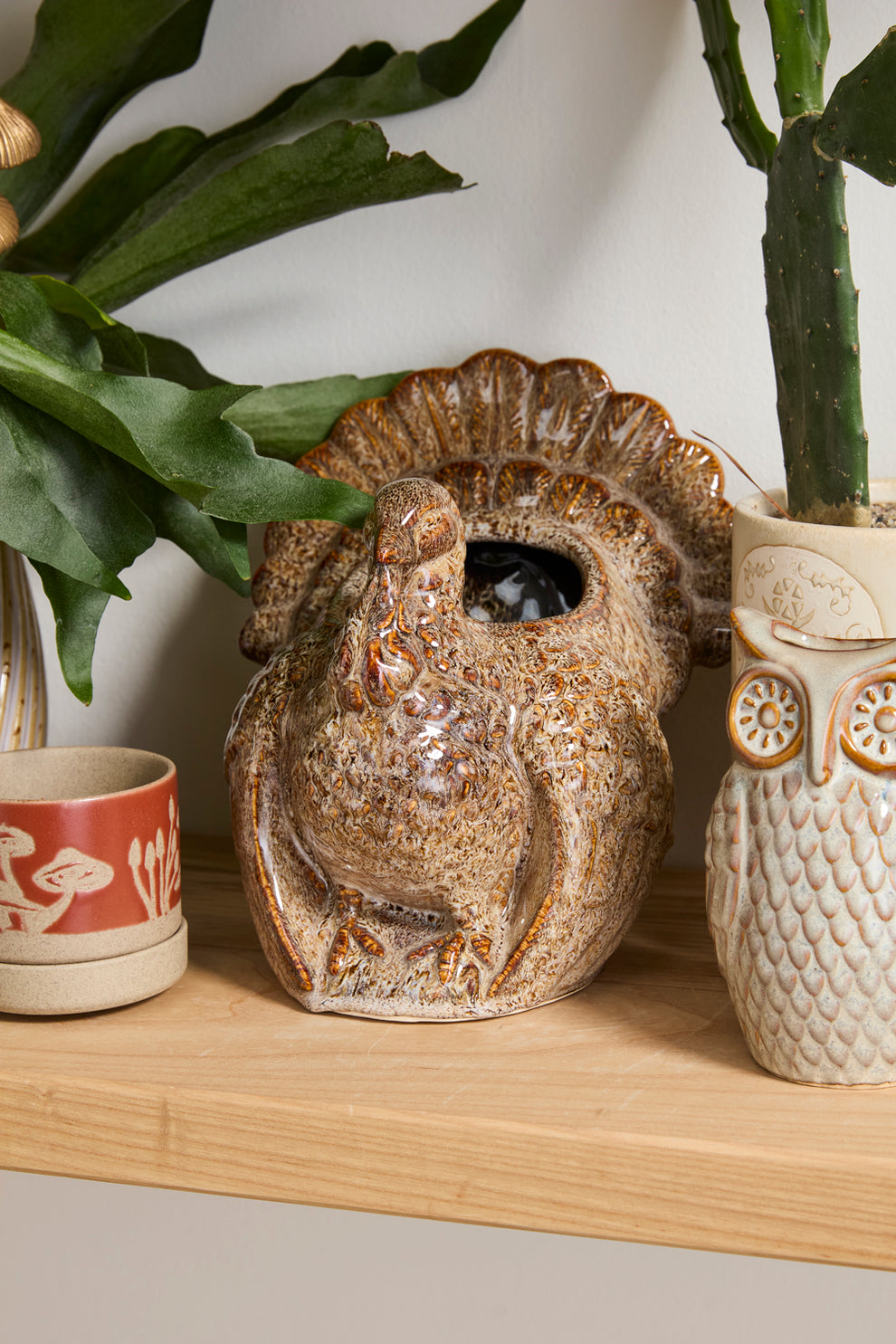 Wild Turkey Pot By Accent Decor | Planters, Troughs & Cachepots | Modishstore - 9
