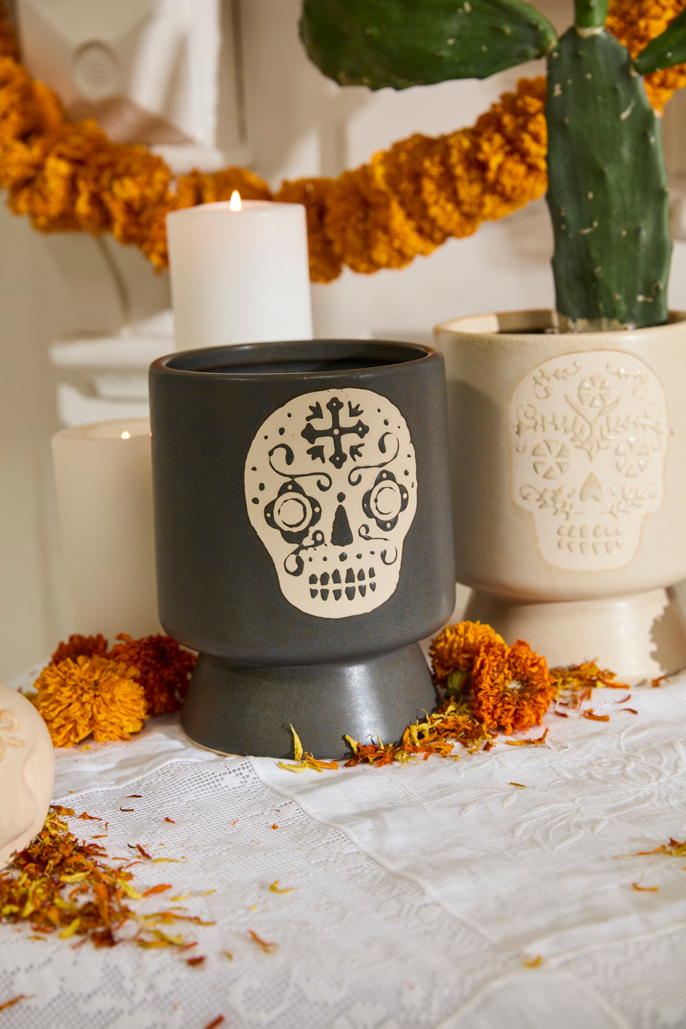 Posada Pot Set of 4 By Accent Decor | Planters, Troughs & Cachepots | Modishstore - 8