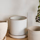 Author Pot with Saucer Set of 4 By Accent Decor | Planters, Troughs & Cachepots | Modishstore - 10