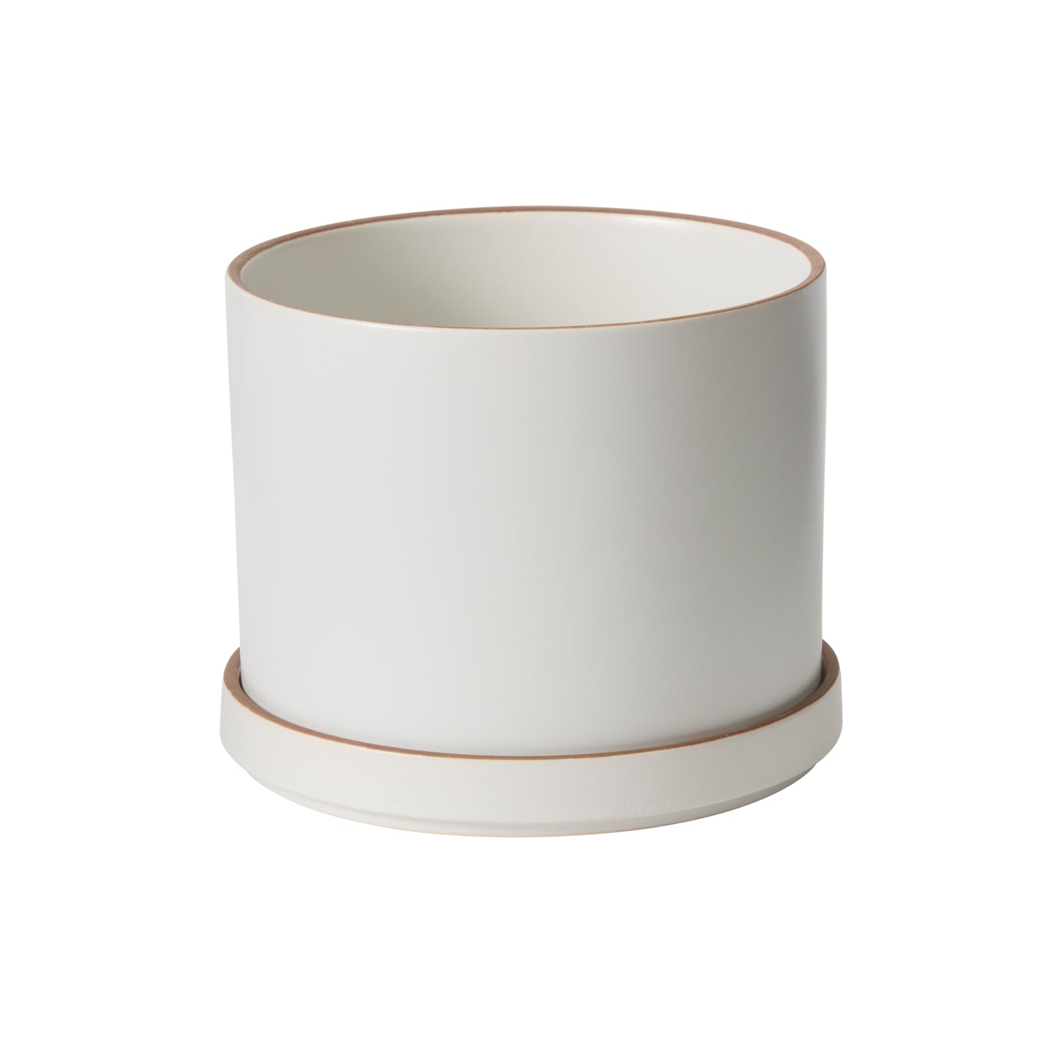 Author Pot with Saucer Set of 4 By Accent Decor | Planters, Troughs & Cachepots | Modishstore - 13