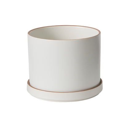 Author Pot with Saucer Set of 4 By Accent Decor | Planters, Troughs & Cachepots | Modishstore - 13