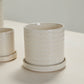 Morse Pot with Saucer Set of 4 By Accent Decor | Planters, Troughs & Cachepots | Modishstore - 9
