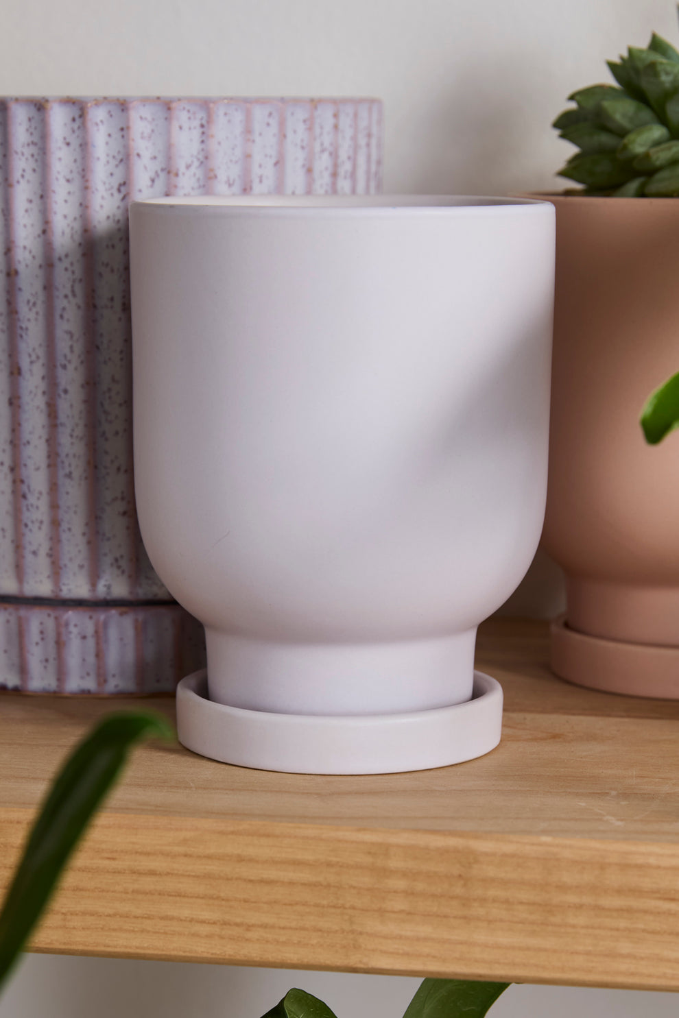 Tarrytown Pot with Saucer Set of 8 By Accent Decor | Planters, Troughs & Cachepots | Modishstore - 12