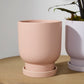 Tarrytown Pot with Saucer Set of 8 By Accent Decor | Planters, Troughs & Cachepots | Modishstore - 9