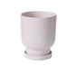 Tarrytown Pot with Saucer Set of 8 By Accent Decor | Planters, Troughs & Cachepots | Modishstore - 14