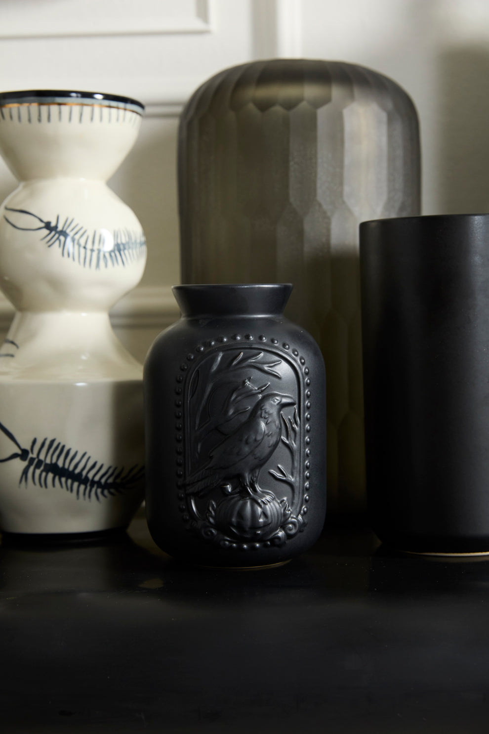 Black Magic Collection Set of 8 By Accent Decor | Planters, Troughs & Cachepots | Modishstore - 11
