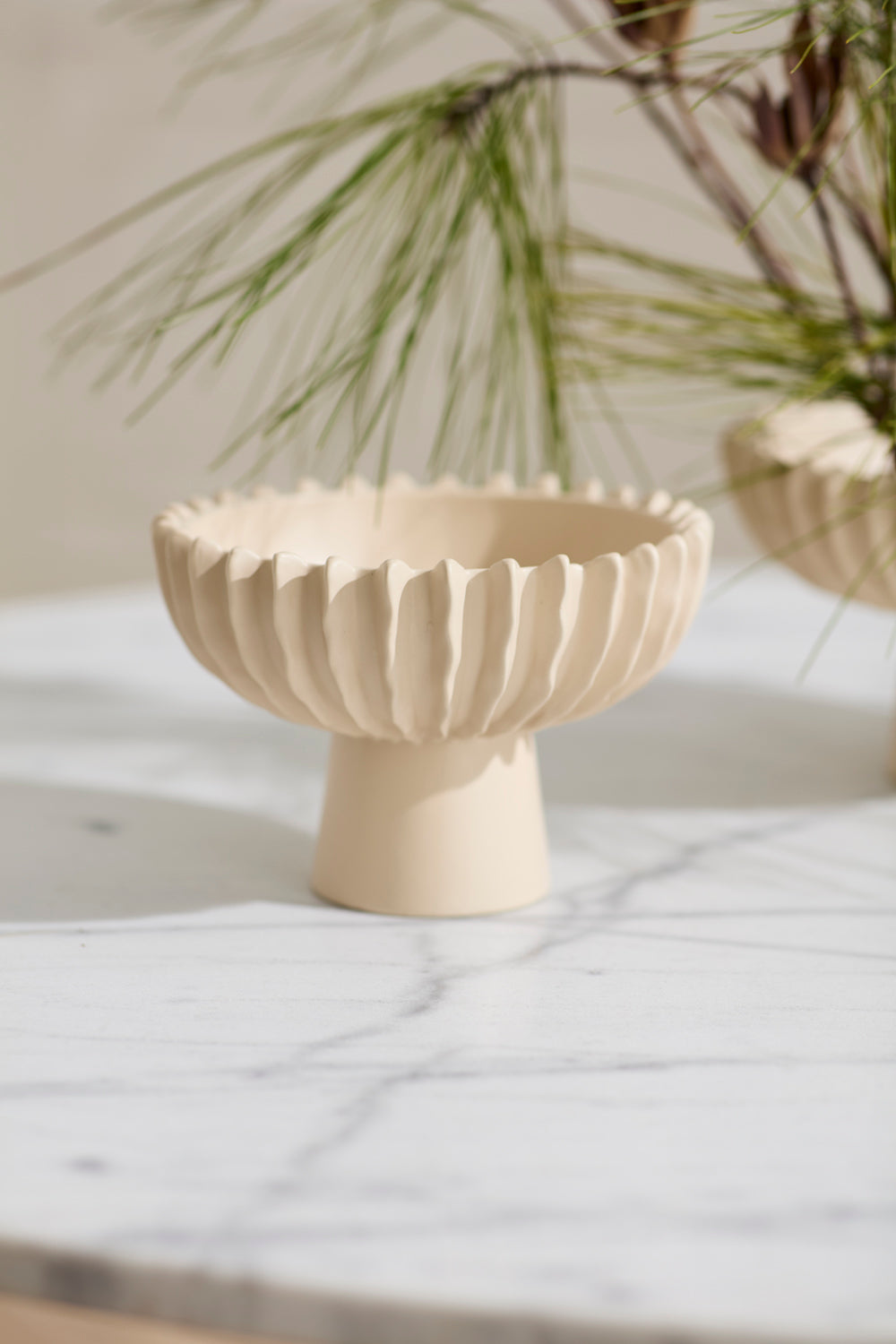 Belden Footed Bowl Set of 2 By Accent Decor | Decorative Bowls | Modishstore - 7