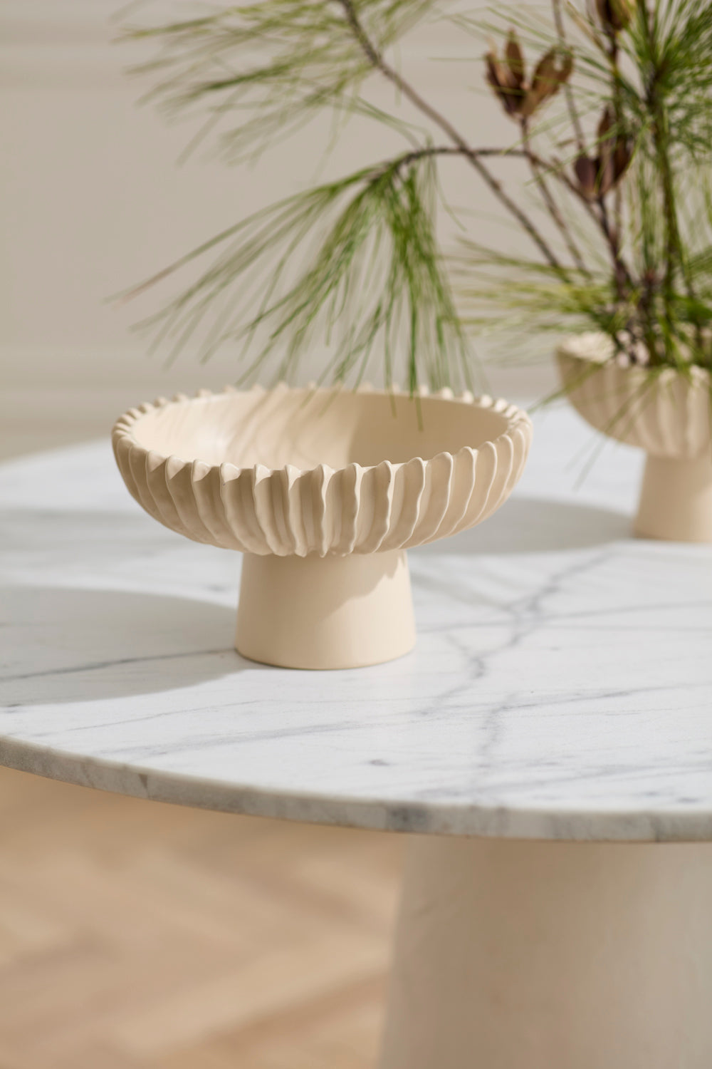 Belden Footed Bowl Set of 2 By Accent Decor | Decorative Bowls | Modishstore - 11