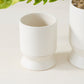 Madison Pot with Saucer Set of 2 By Accent Decor | Wall Decor | Modishstore - 11