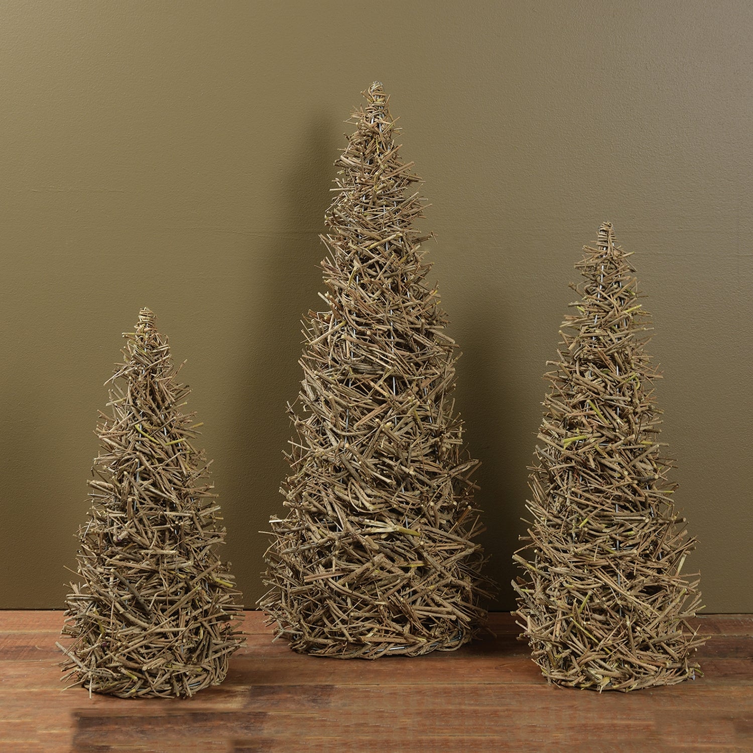 Cork Branch Tree - Medium - Cork Set Of 4 By HomArt | Christmas Trees | Modishstore - 1