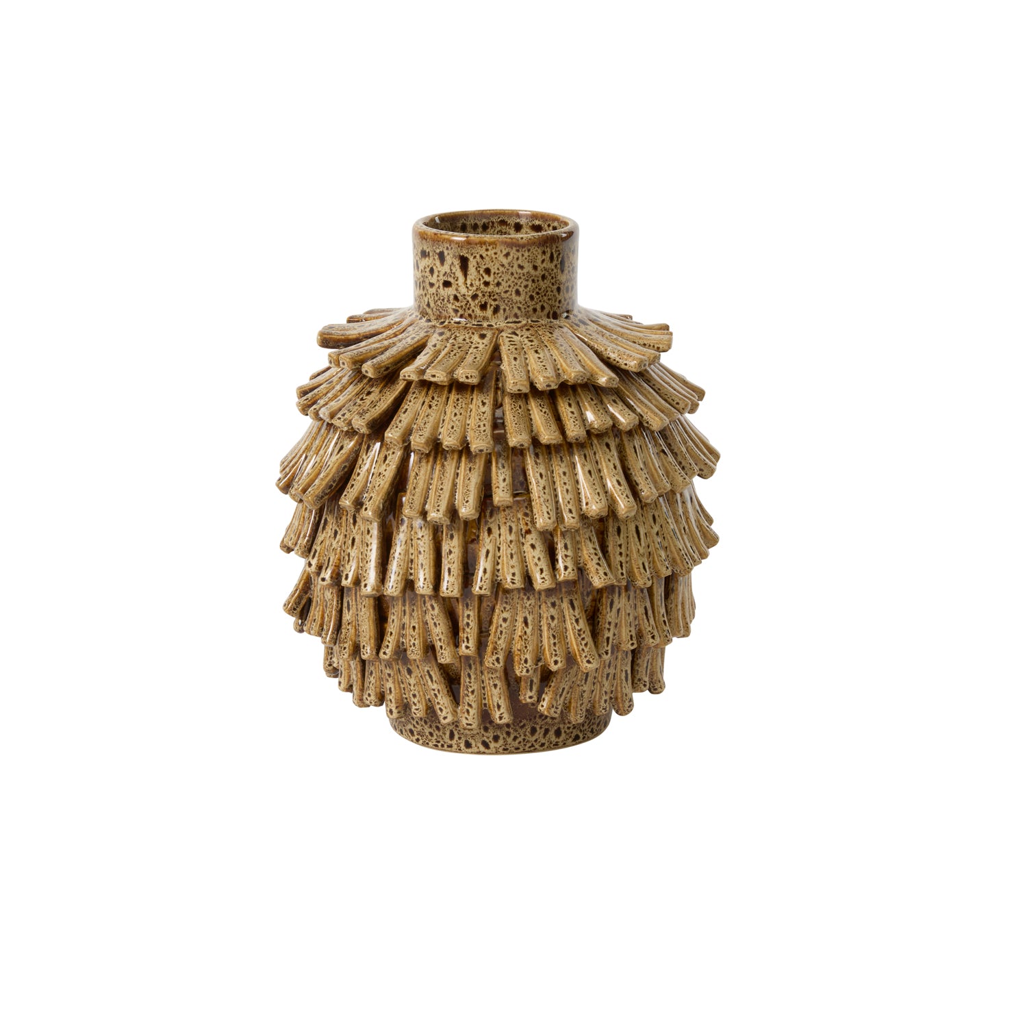 Fringe Vase By Accent Decor | Vases | Modishstore - 2