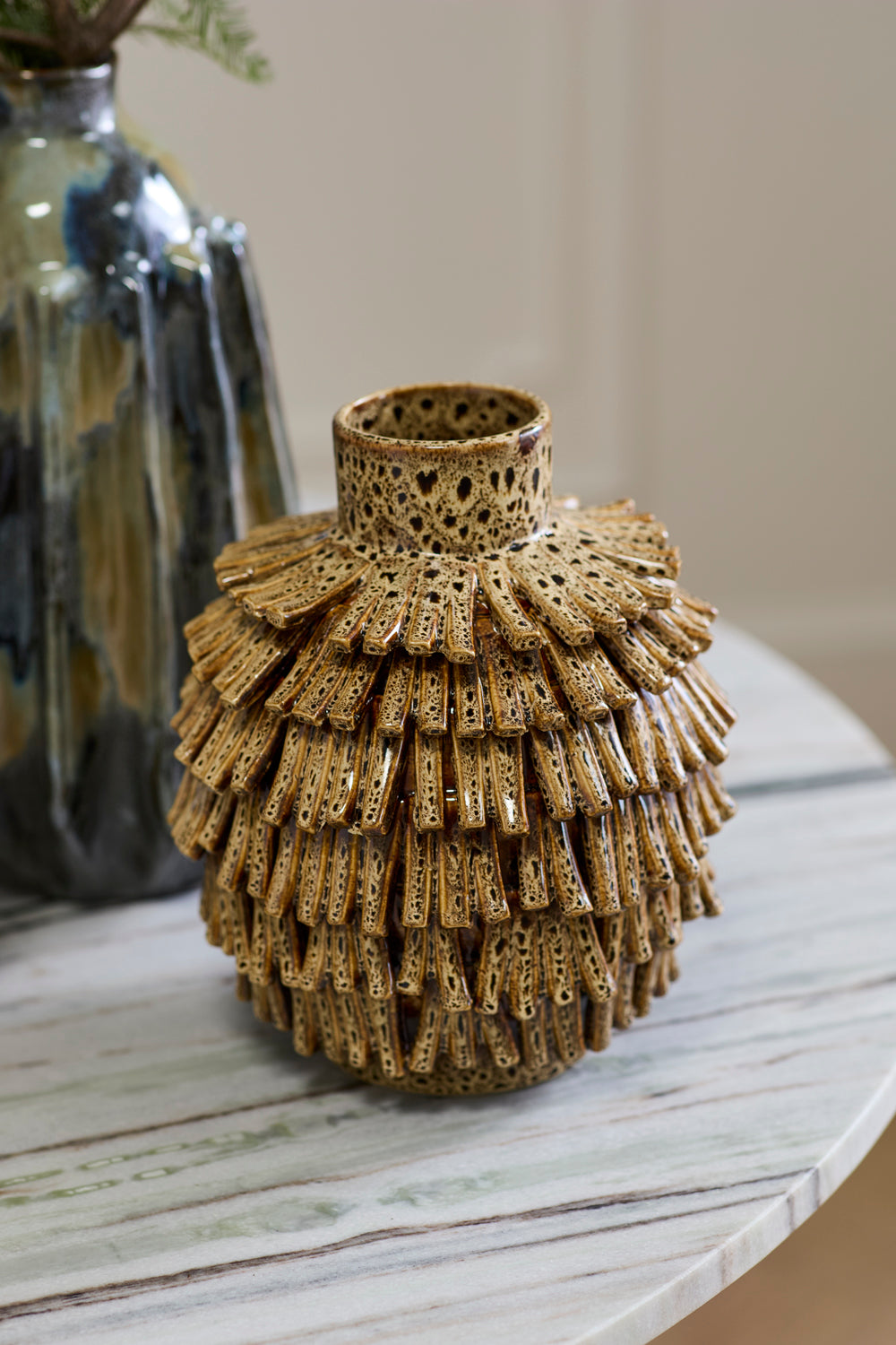 Fringe Vase By Accent Decor | Vases | Modishstore - 5