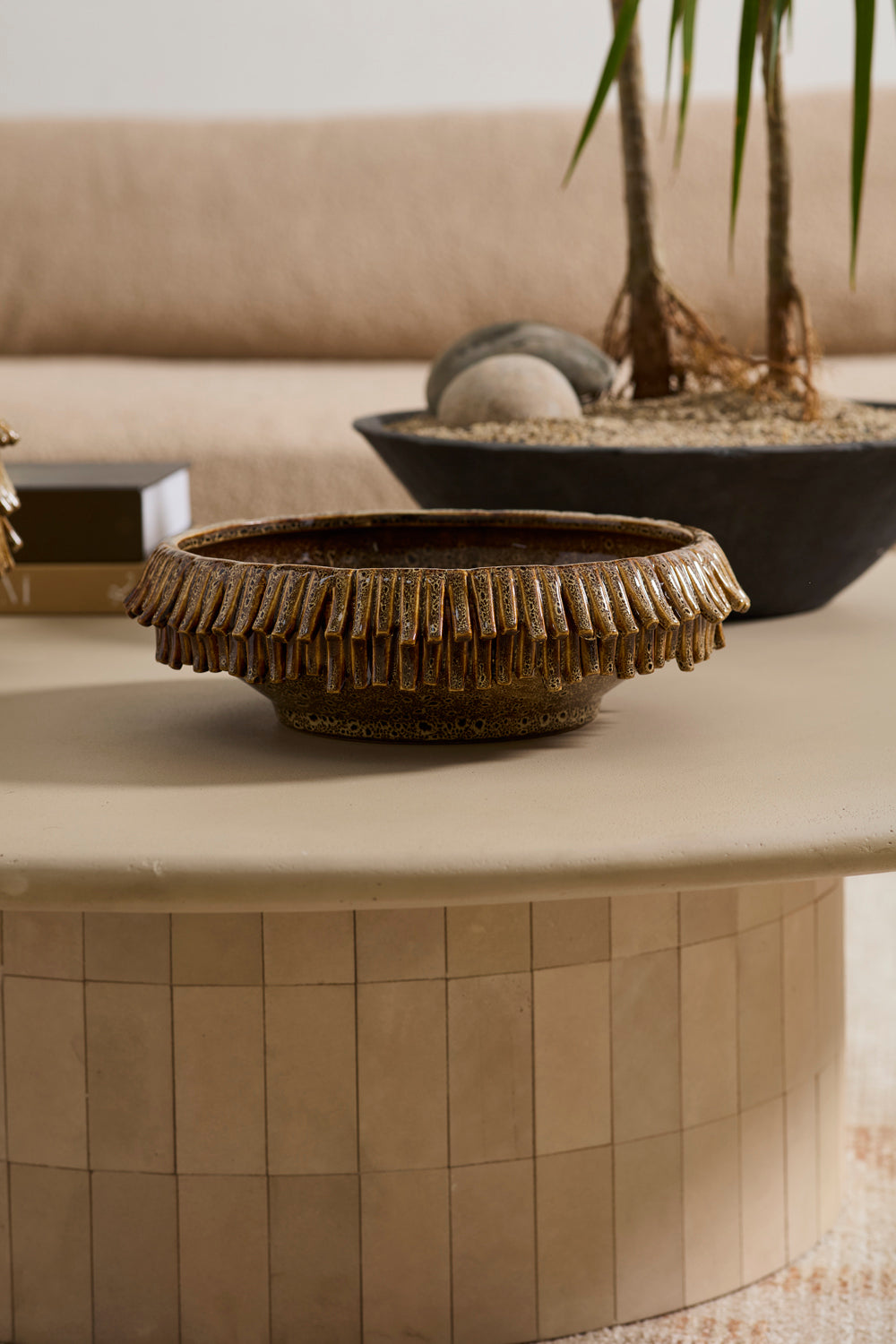 Fringe Bowl By Accent Decor | Decorative Bowls | Modishstore - 7