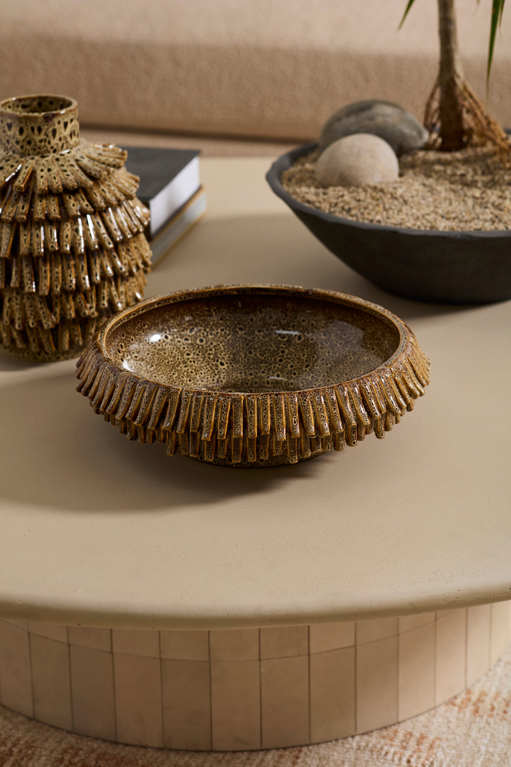 Fringe Bowl By Accent Decor | Decorative Bowls | Modishstore - 5
