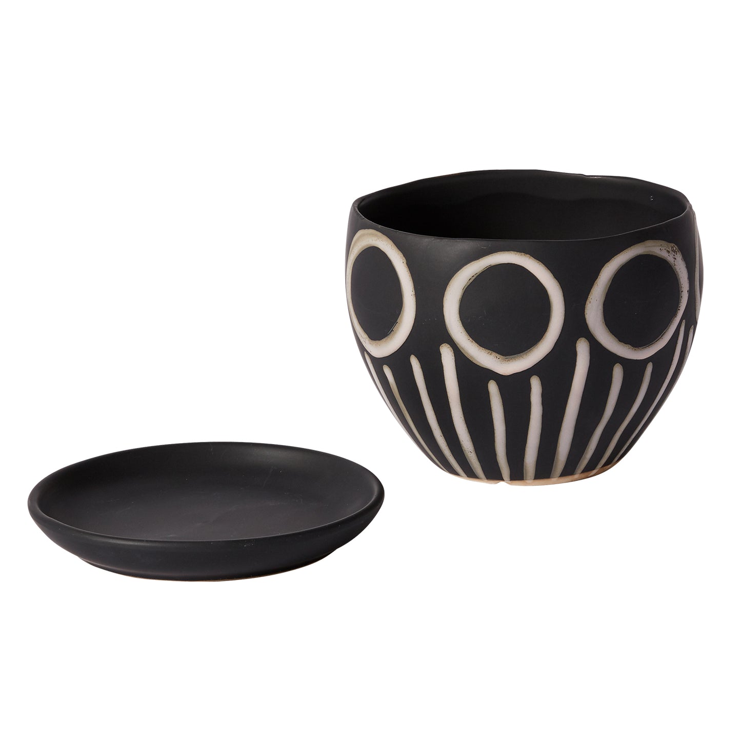 Hootie Hoo Pot Set of 2 By Accent Decor | Planters, Troughs & Cachepots | Modishstore - 4