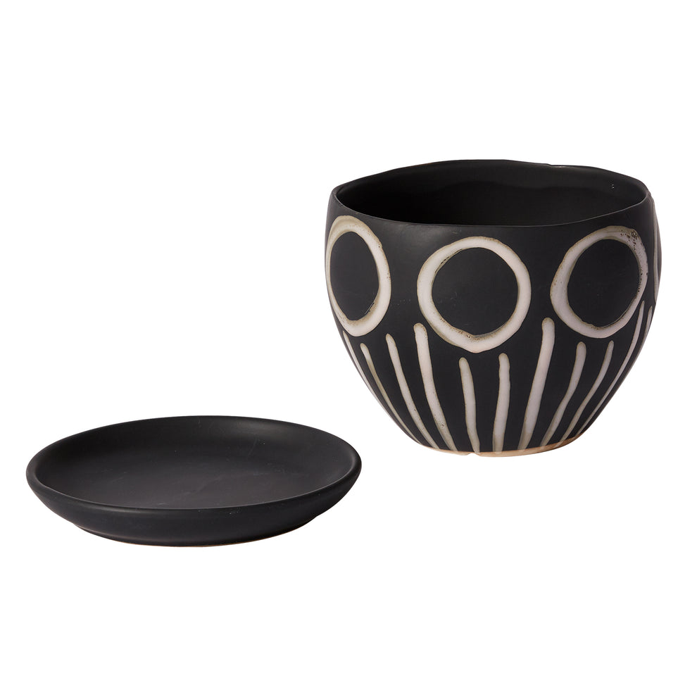 Hootie Hoo Pot Set of 2 By Accent Decor | Planters, Troughs & Cachepots | Modishstore - 4