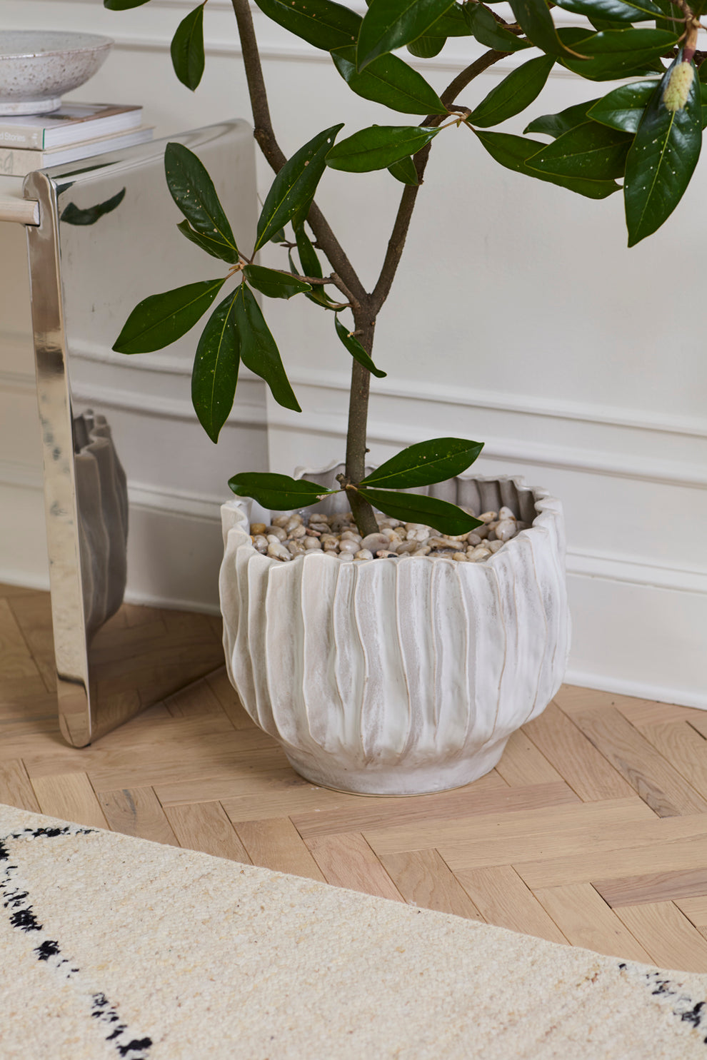 Scavo Pot By Accent Decor | Planters, Troughs & Cachepots | Modishstore - 4