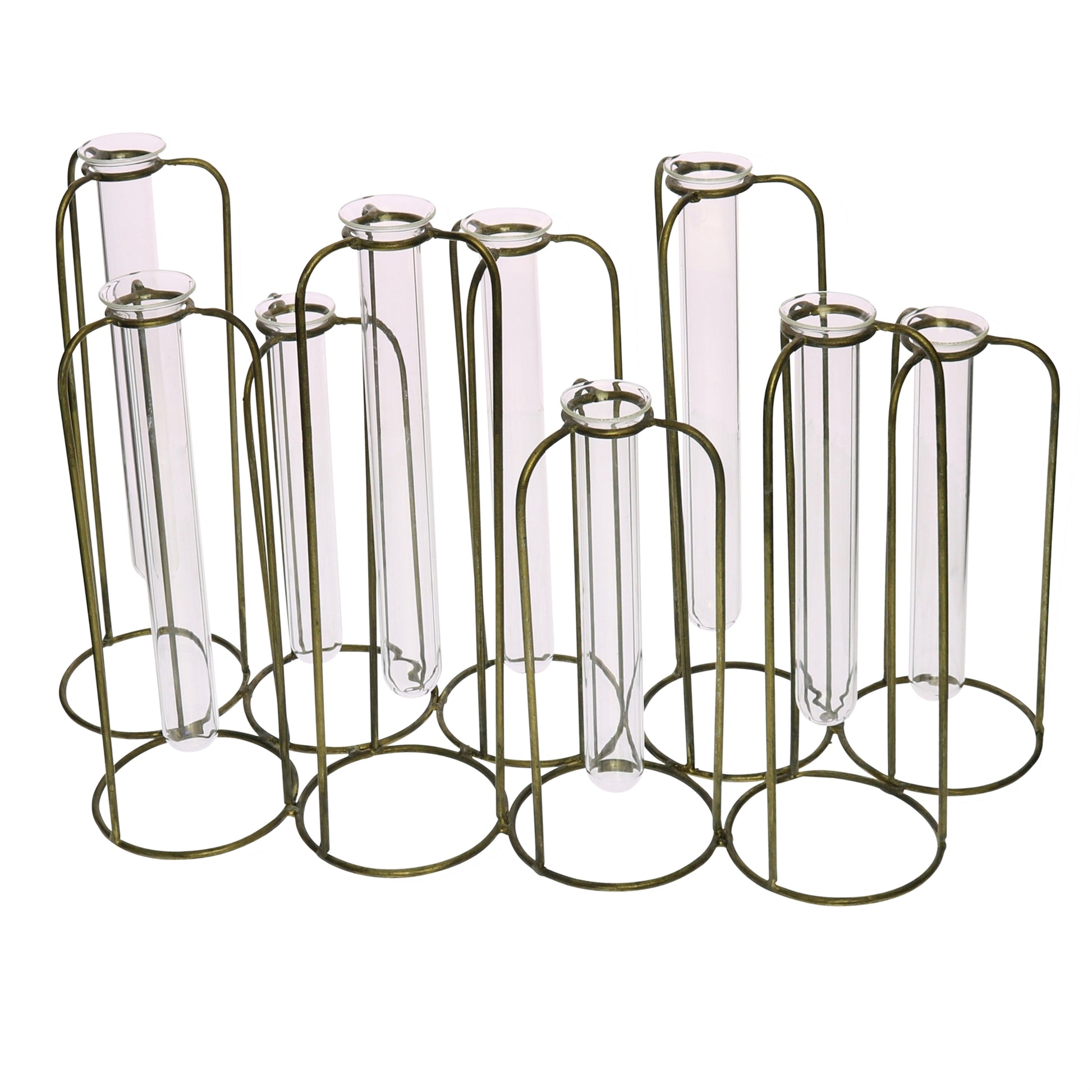 Archer Cluster Vase, Straight - 9 Tubes Set Of 4 By HomArt | Vases | Modishstore - 3