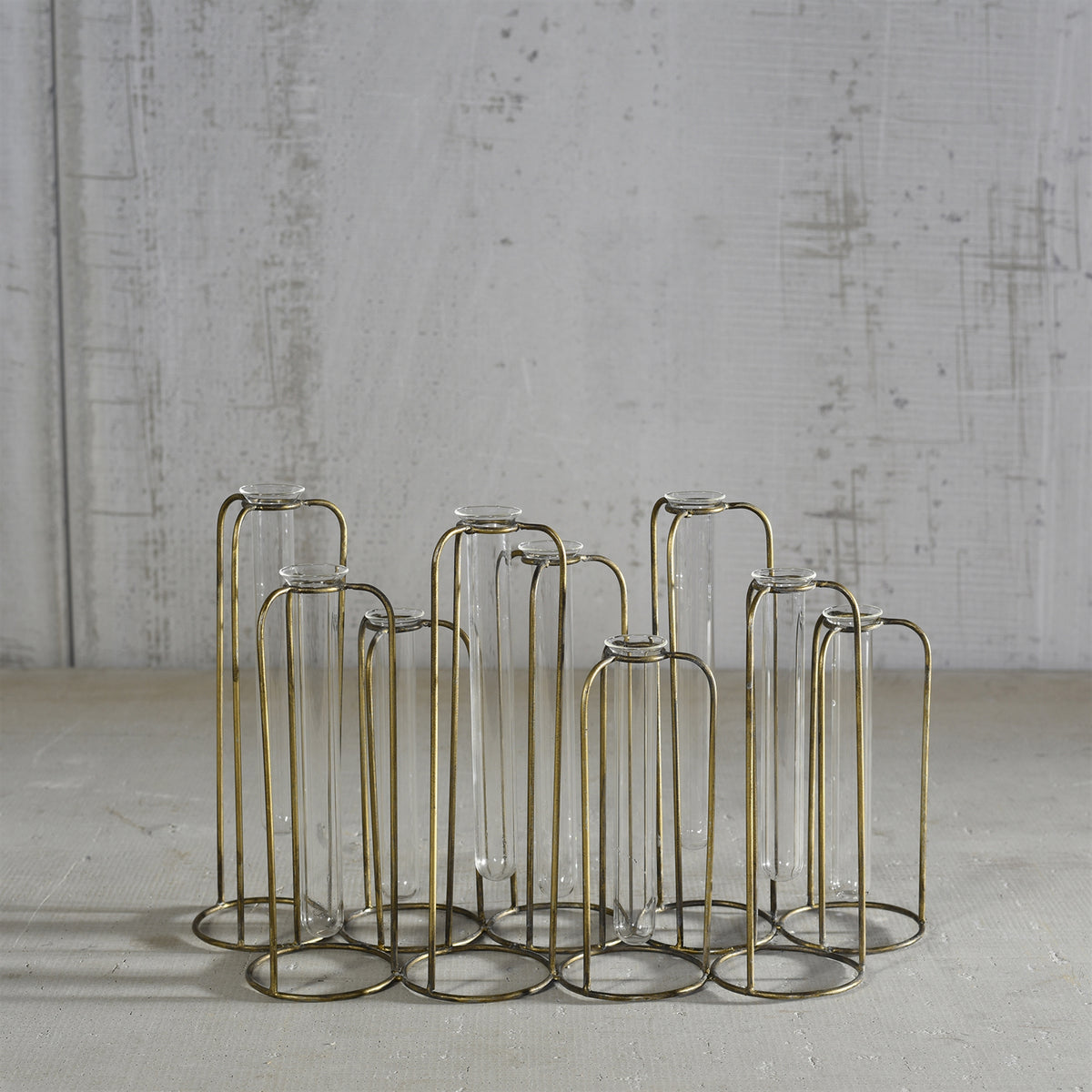 Archer Cluster Vase, Straight - 9 Tubes Set Of 4 By HomArt | Vases | Modishstore - 1