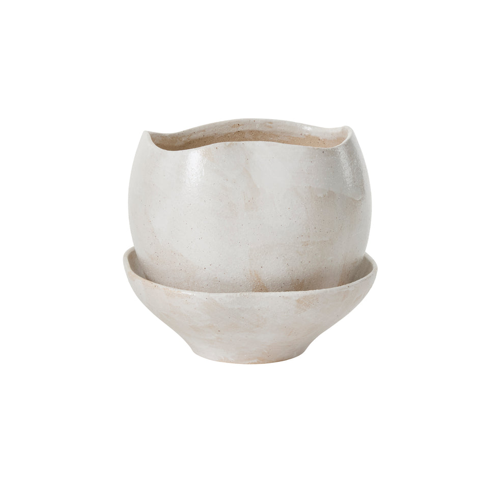 Iona Pot By Accent Decor | Planters, Troughs & Cachepots | Modishstore - 2