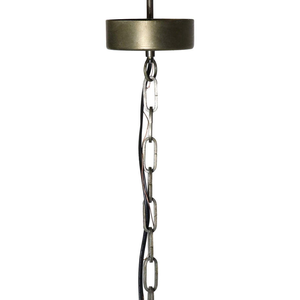League Wooden Sphere Pendant By HomArt | Pendant Lamps | Modishstore - 2