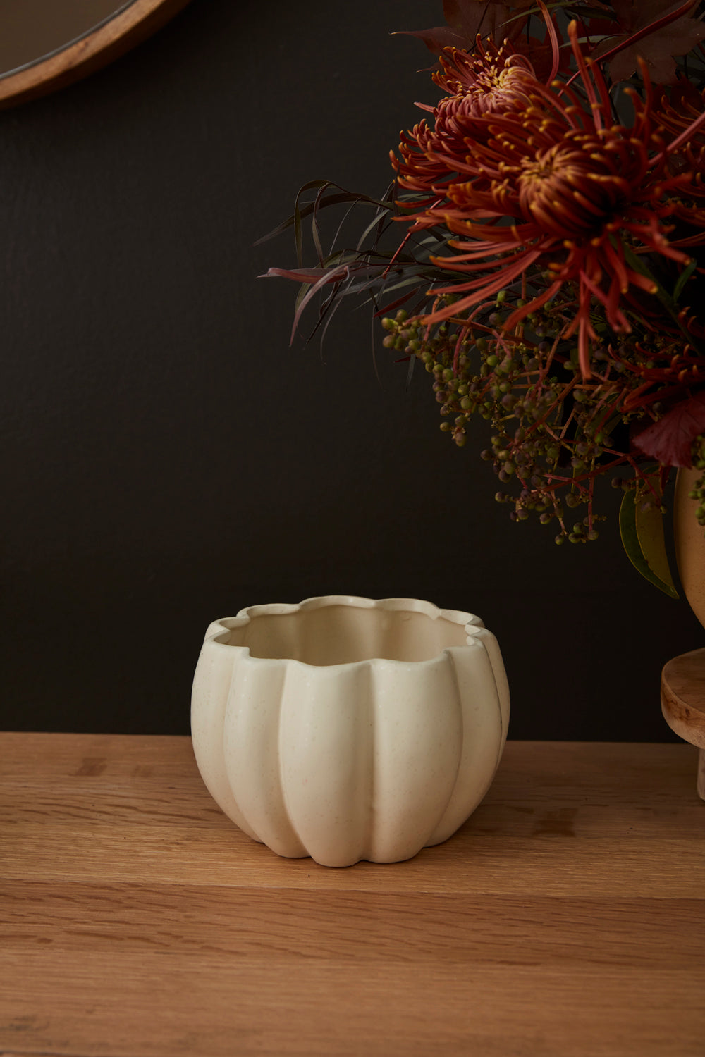 Spiced Pumpkin Pot Set of 4 By Accent Decor | Planters, Troughs & Cachepots | Modishstore - 10