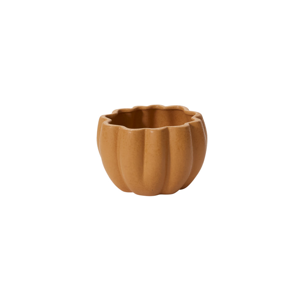 Spiced Pumpkin Pot Set of 4 By Accent Decor | Planters, Troughs & Cachepots | Modishstore - 2