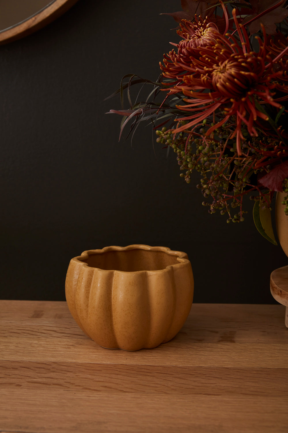 Spiced Pumpkin Pot Set of 4 By Accent Decor | Planters, Troughs & Cachepots | Modishstore - 6