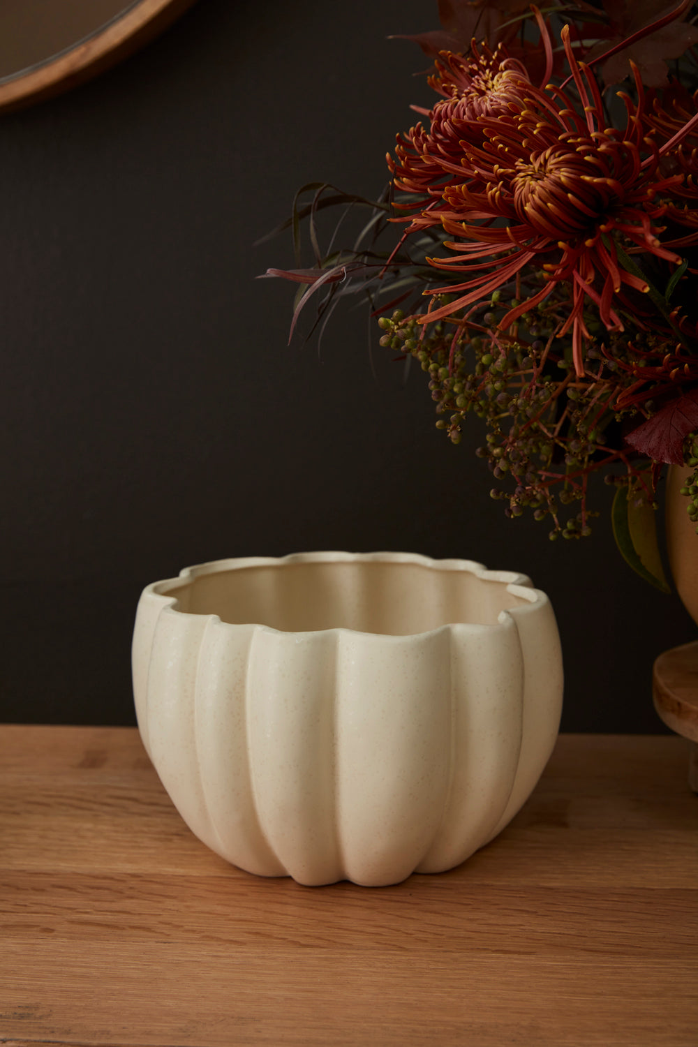 Spiced Pumpkin Pot Set of 4 By Accent Decor | Planters, Troughs & Cachepots | Modishstore - 12
