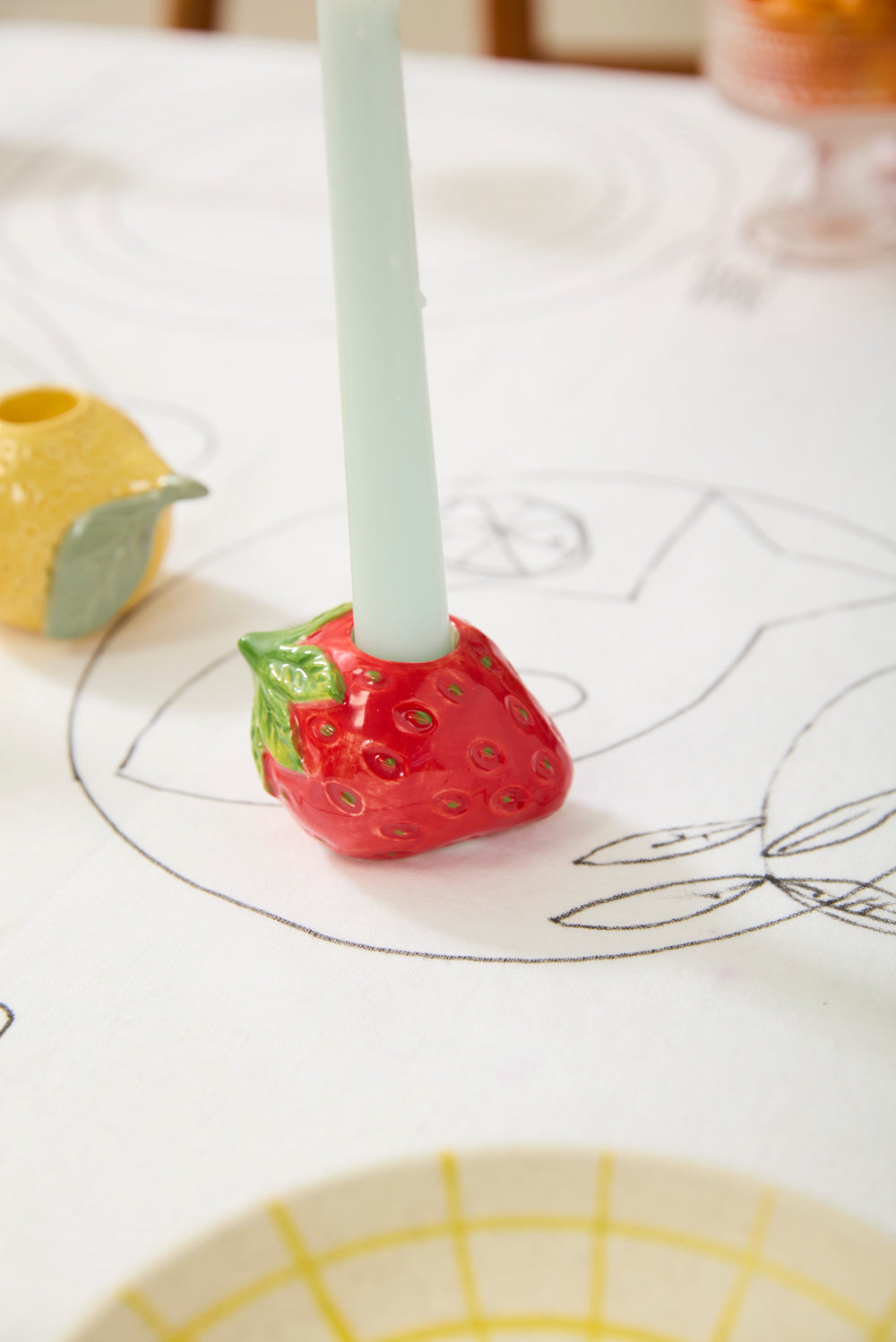 Fresh Fruit Candleholder Set of 8 By Accent Decor | Candle Holders | Modishstore - 8