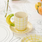 Fresh Fruit Mug with Saucer Set of 4 By Accent Decor | Stands | Modishstore - 11