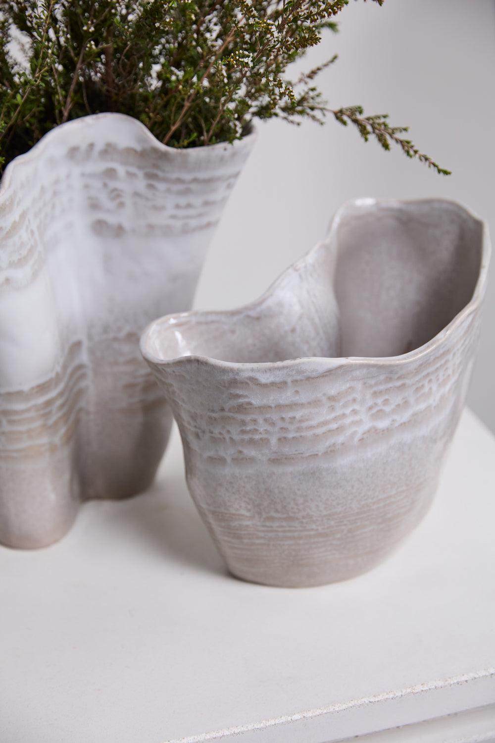 Claribel Vase Set of 2 By Accent Decor | Vases | Modishstore - 8