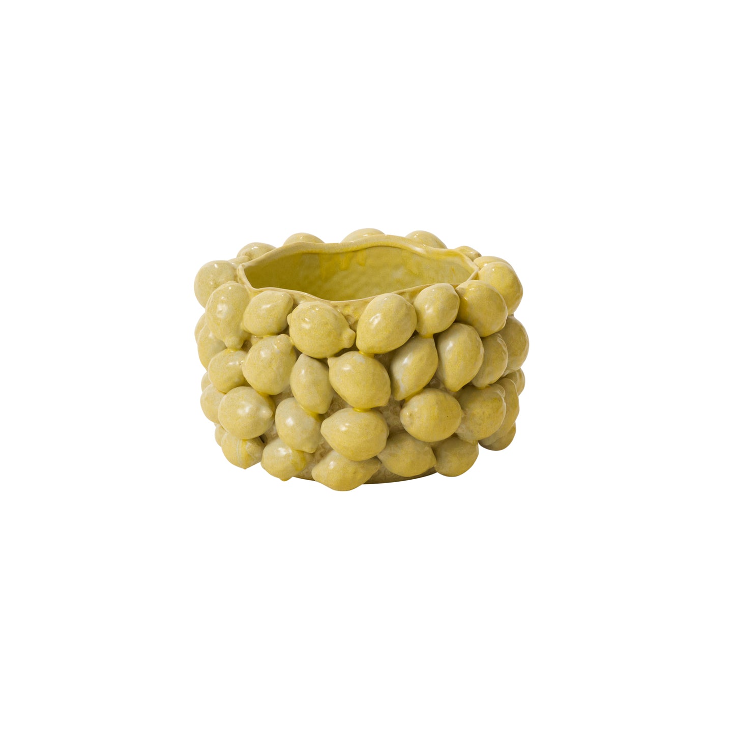 Layered Lemon Collection By Accent Decor | Planters, Troughs & Cachepots | Modishstore - 6