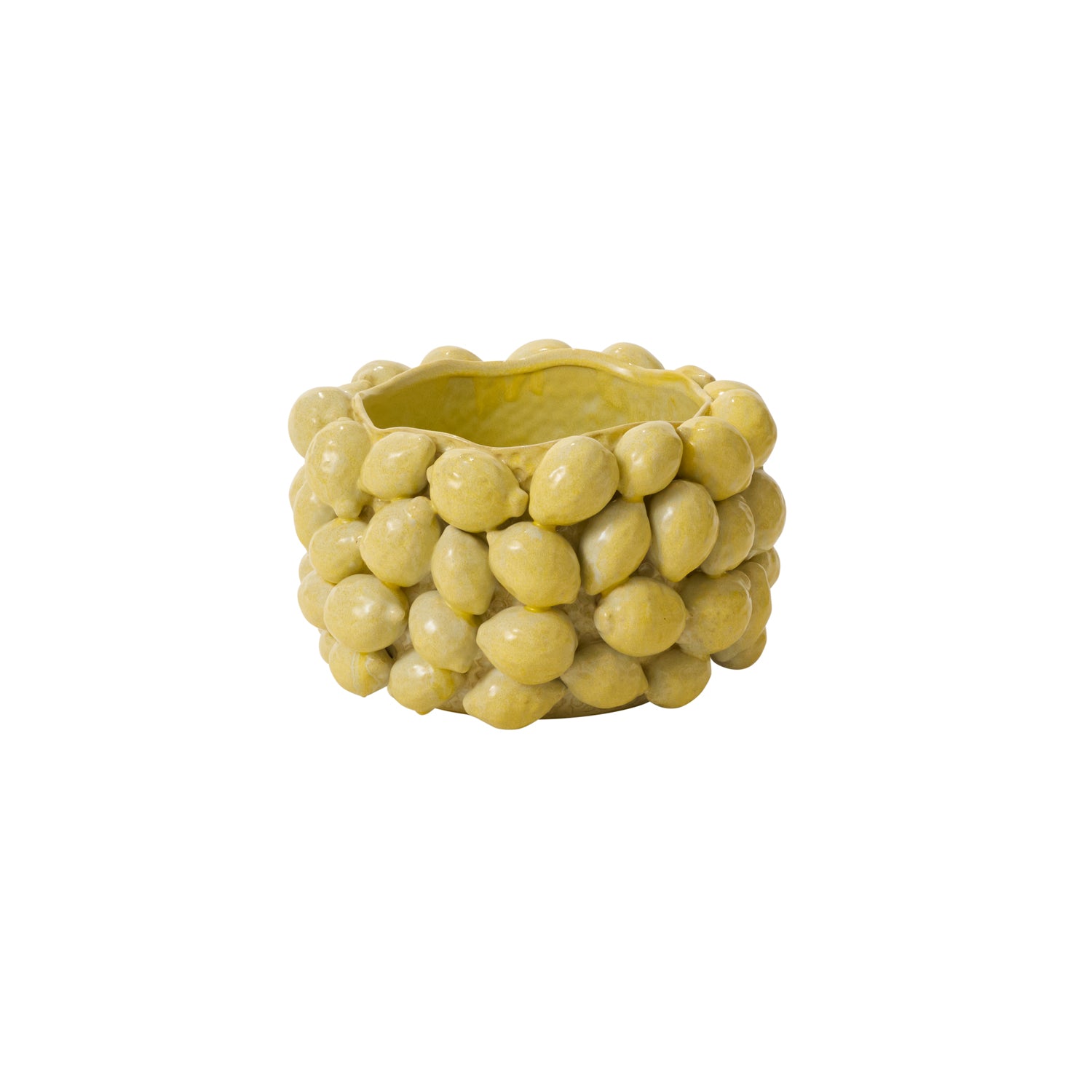 Layered Lemon Collection By Accent Decor | Planters, Troughs & Cachepots | Modishstore - 6