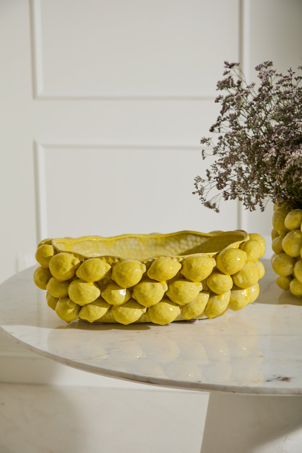 Layered Lemon Collection By Accent Decor | Planters, Troughs & Cachepots | Modishstore - 5
