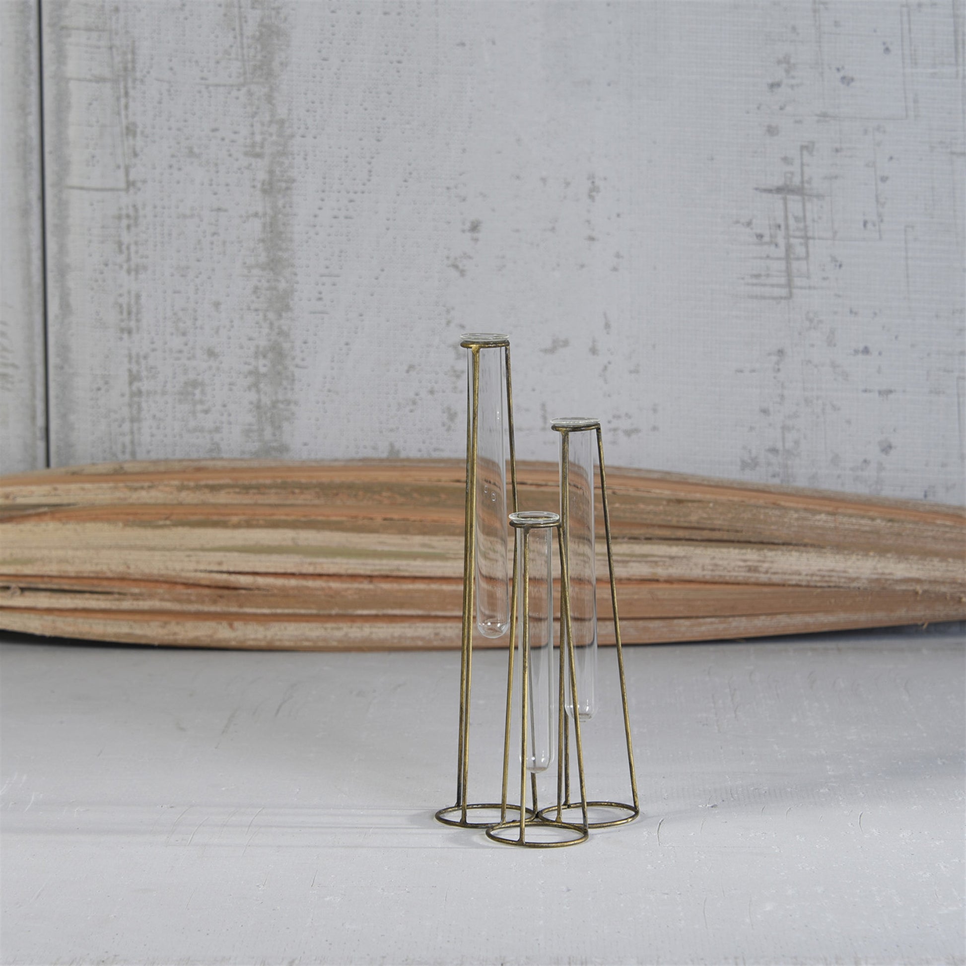 Archer Cluster Vase - 3 Tubes Set Of 4 By HomArt | Vases | Modishstore