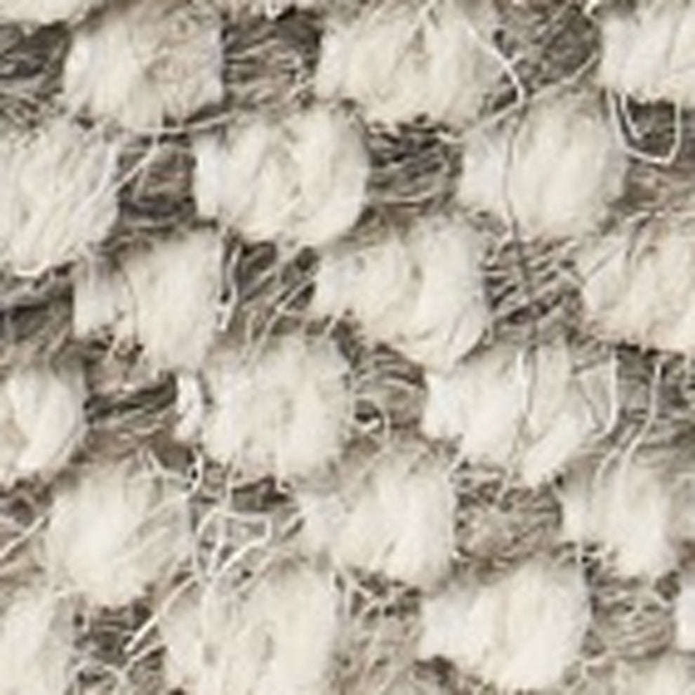 Beige Wool Ottoman By Homeroots | Ottomans | Modishstore - 2