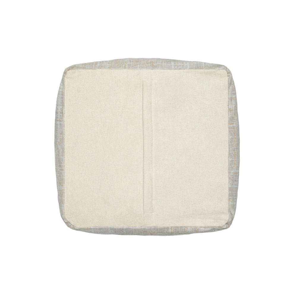 Beige Polyester Blend Ottoman By Homeroots | Ottomans | Modishstore - 7