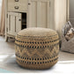 Tan Pouff By Homeroots | Ottomans | Modishstore - 8