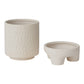 Dache Pot Set of 2 By Accent Decor | Planters, Troughs & Cachepots | Modishstore - 5