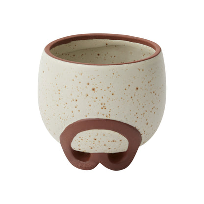 Omni Footed Pot Set of 4 By Accent Decor | Planters, Troughs & Cachepots | Modishstore - 2