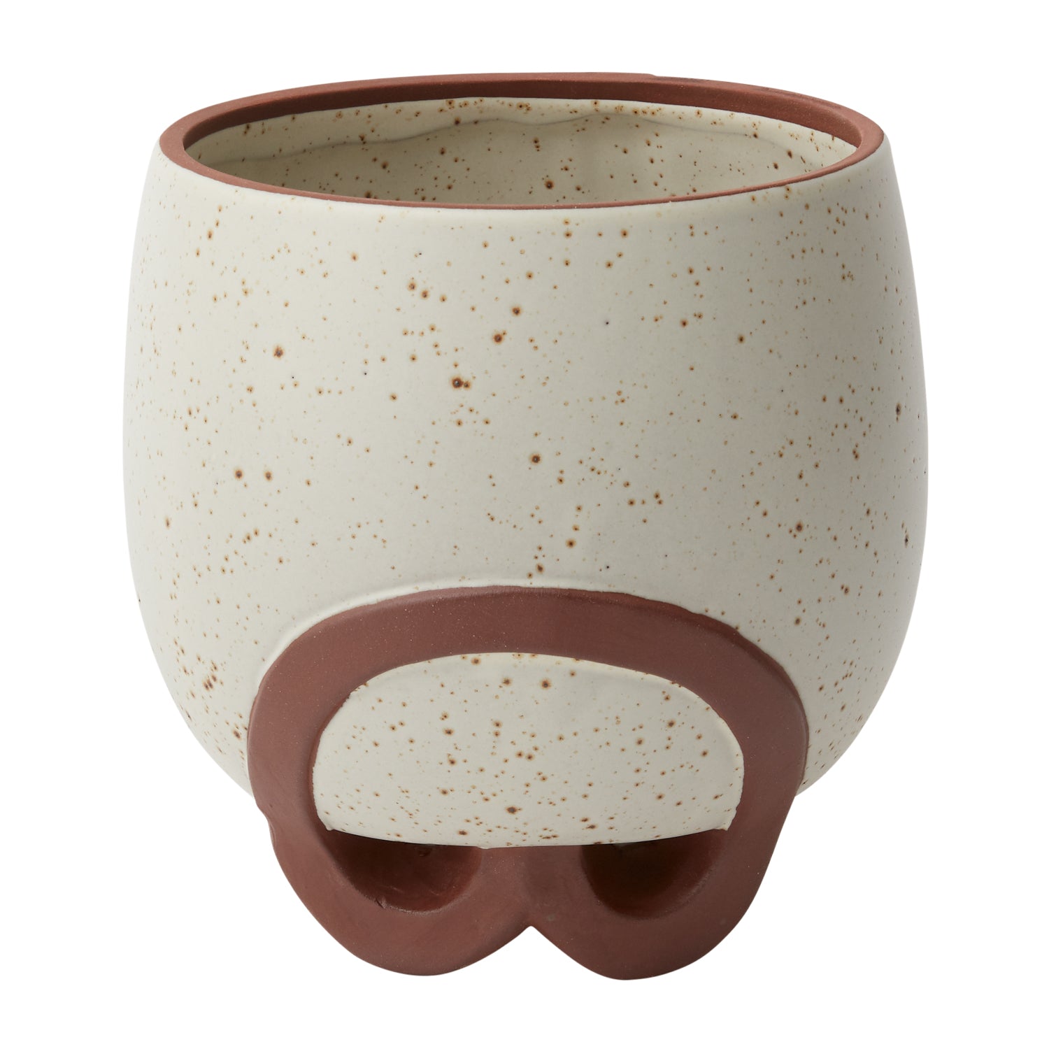 Omni Footed Pot Set of 4 By Accent Decor | Planters, Troughs & Cachepots | Modishstore - 6