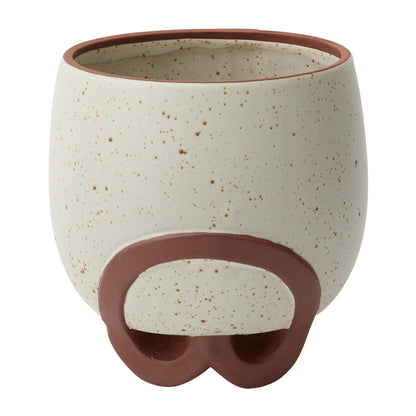 Omni Footed Pot Set of 4 By Accent Decor | Planters, Troughs & Cachepots | Modishstore - 6