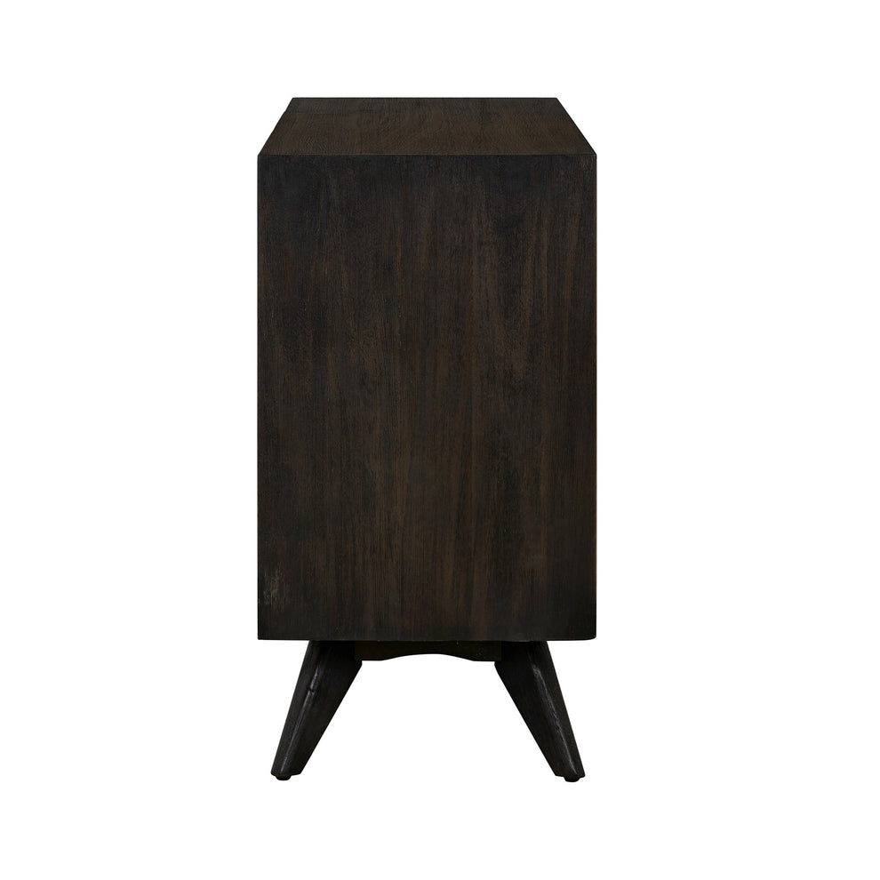 Brown Solid Wood Six Drawer Dresser By Homeroots | Dressers | Modishstore - 3