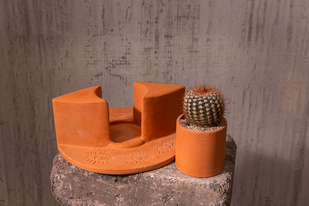 Third Eye Pot Set of 2 By Accent Decor | Planters, Troughs & Cachepots | Modishstore - 7
